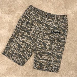 Allison Brittney Long Camouflage Shorts